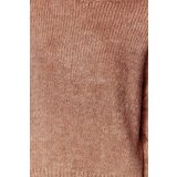 Trendyol Dusty Rose Soft Texture Thick Crew Neck Knitwear Sweater | shoptok.hr