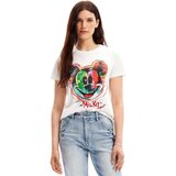 Desigual - x Mickey Mouse - Bela ženska majica | ePonuda.com