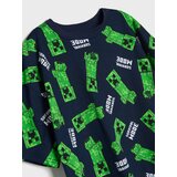 Sinsay Pamučna majica dugih rukava s printom Minecraft | shoptok.hr