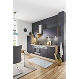 XXXL Kuhinjski Blok Brez Aparatov Milano, Antracit, Hrast | Shoptok.si