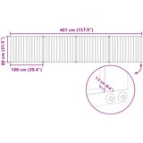  Vrata za pse 4 pcs Crna 100 x 80 cm Cinkani čelik | Shoptok.si