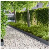 vidaXL Ograda oko Travnjaka 20 kom. 100 x 20 cm Čelik Antracit - Antracit 20 20 cm Cijene