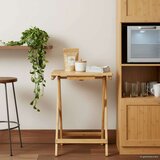  Kuhinjski stol Prirodna 40 x 30 x 53,5 cm Bambus | Eponuda.com