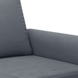  2-dijelni set sofa s jastucima tamnosivi baršunasti | shoptok.hr
