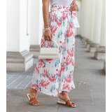 UR/CEO White wide pleated women's pants Sijam | shoptok.hr