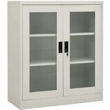 vidaXL uredski ormarić svjetlosivi 90 x 40 x 105 cm čelični Cijene