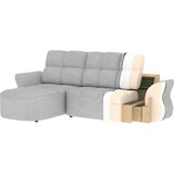 ELTAP Rumena/rjava žametna raztegljiva/s prostorom za shranjevanje kotna sedežna garnitura (desni kot/z ležalnikom) Beneth – | Shoptok.si