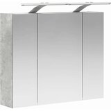  Kopalniška ogledalna omara Betonsko siva 60 x 14,5 x 50 cm, (5000232842) | Shoptok.si