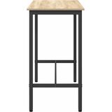  Stol Sonoma hrast 100 x 50 x 90,5 cm Inženjerska drva i čelik | shoptok.hr