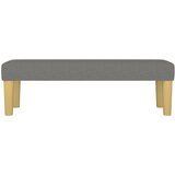  Klupa tamnosivi 100x30x30 cm od tkanine | Eponuda.ba