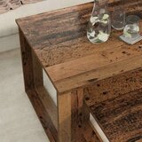  Set stolića za kavu 2 pcs Staro drvo Konstruirano drvo | shoptok.hr