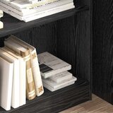  Polica Crni hrast 80 x 24 x 109 cm Konstruirano drvo | shoptok.hr