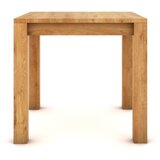  Hrastov stol 80 x 80 cm, prirodan, svilenkasto polumat | shoptok.hr