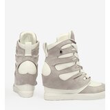 Resti Grey women's sporty boots on a Pamstinsa heel | ePonuda.com