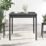  Vrtni stol sivi 82,5 x 82,5 x 76 cm od masivne borovine | shoptok.hr