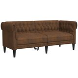  2-dijelni set sofa smeđi od tkanine | shoptok.hr