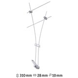 PAULMANN 94487 - 1xGU5,3/50W Spot svetiljka COMET 230V mat hrom | Eponuda.com