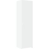 Furnova Visoka omara bela 50x42,5x185 cm inženirski les, (21954769) | Shoptok.si