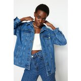 Trendyol Jacket - Blue - Regular fit Cene
