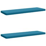  Jastučići za klupe - 2 dijela VUGHT 2 kom. 100% poliester - Svetlo plava (poliester) 150 x 50 cm 2 | shoptok.hr