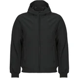 Športne jope in jakne Tonal Fleece Back Softshell Črna