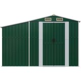  Vrtna lopa zelena 277x93x179 cm pocinkano jeklo, (20956222) | Shoptok.si