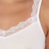 Kisses&Love Hlačke 400-BLANCO Bela | Shoptok.si