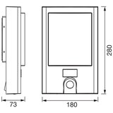 Ledvance LED spoljašnja svetiljka sa senzorom i kamerom LED/22W/230V IP44 Wi-Fi | Eponuda.com