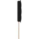 vidaXL Naslon za glavu Crna Drvo 100 x 7 x 78 cm Crni naslon Cijene
