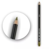  watercolor pencil olive green Cene