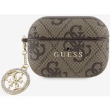 Guess 4G Script PC/PU Charm Pouzdro pro AirPods Pro 2 Brown Ovitek Vijolična | Shoptok.si