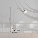Globo 57310N - Fleksibilna lampica MILLY 1xGU10/35W/230V | Eponuda.com