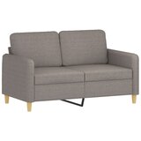  3-dijelni set sofa s jastucima smeđesivi od tkanine | shoptok.hr