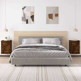  Zidni noćni ormarići 2 kom boja dimljenog hrasta 41 5x36x53 cm | shoptok.hr
