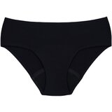 Snuggs Invisible Classic Black menstrualne hlačke iz blaga 1 kos | Shoptok.si