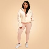 BeastPink ženska jakna Hoodie Bliss Ivory