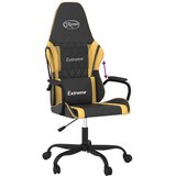 Igraća stolica crno-zlatna od umjetne kože | shoptok.hr