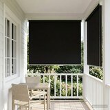 Rolo zavjesa za vanjsku uporabu s UV zaštitom Crna 100 x 140 cm | Shoptok.si