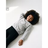 Sinsay Crewneck majica s pamukom i na&amp;scaron;ivcima u obliku leptira Slike