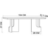 Hanah home sto za kafu terni travertine | ePonuda.com