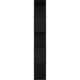 Ormarić za knjige Crni hrast 80 x 24 x 159 cm Konstruirano drvo | shoptok.hr