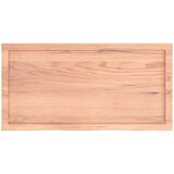  Kopalniški pult svetlo rjav 100x50x4 cm obdelan trden les | Shoptok.si