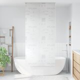  Roleta za tuš 100 x 240 cm s natpisom Splash | shoptok.hr