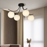 plafonski luster boston 4xE14/10W/230V crna | Eponuda.com