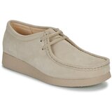 Clarks Čevlji Derby WALLABEE EVOSH Bež | Shoptok.si