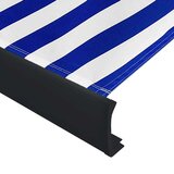  Motorizirana kazetna tenda 350 x 250 cm plavo-bijela | shoptok.hr