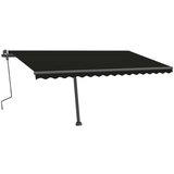  Samostojeća tenda na ručno uvlačenje 400 x 300 cm antracit | shoptok.hr