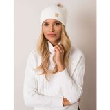 Fashion Hunters Women's cap RUE PARIS Ecru | Shoptok.si