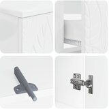  Set kupaonskih ormara od 2 dijela DELFT Bijela visokog sjaja | shoptok.hr