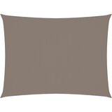 vidaXL Senčno jadro oksford blago pravokotno 2x3,5 m taupe Cene